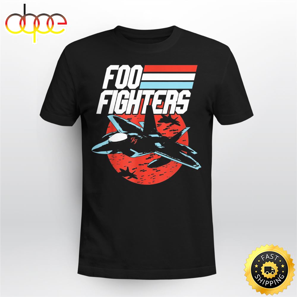 Foo Fighters Rock Band Logo Tour Shirt