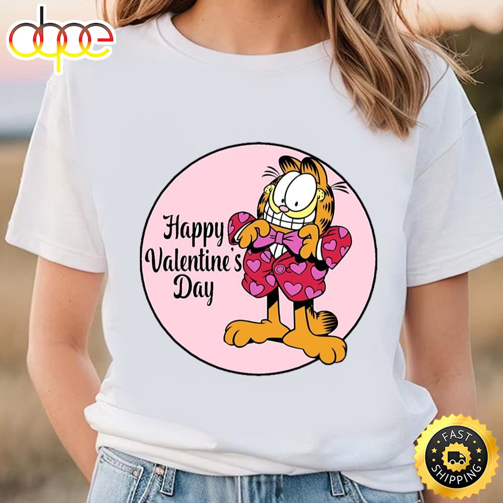 Garfield Happy Valentine’s Day Shirt