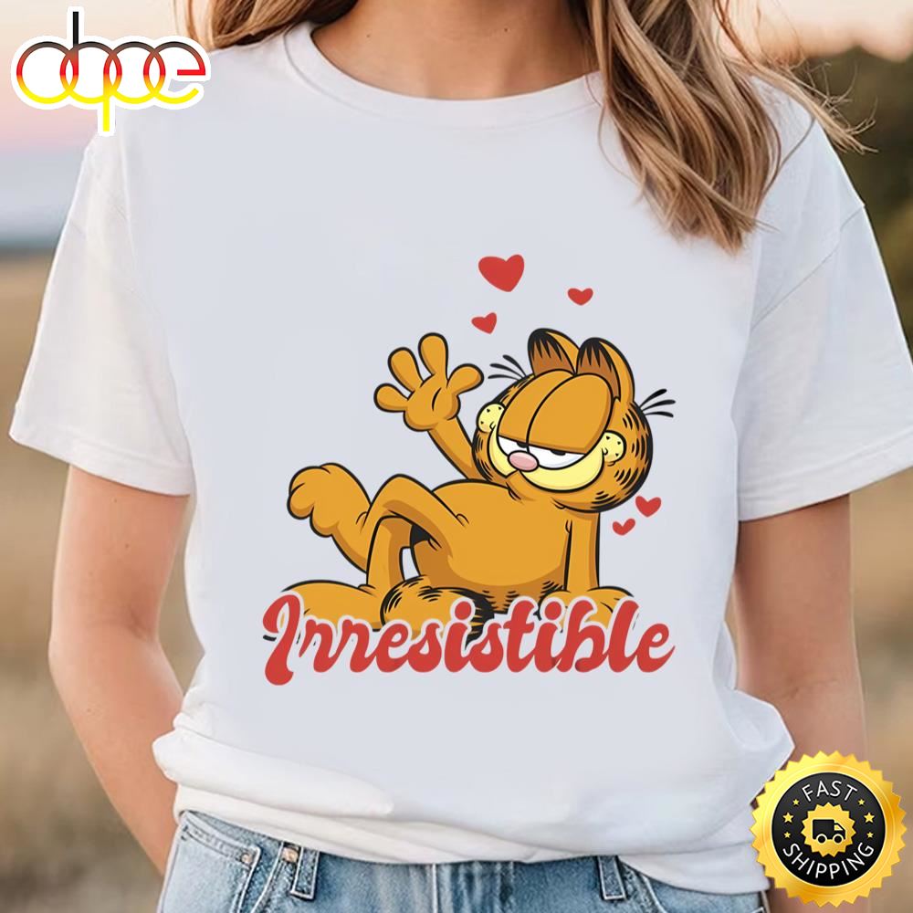 Garfield Irresistible Valentine T Shirt