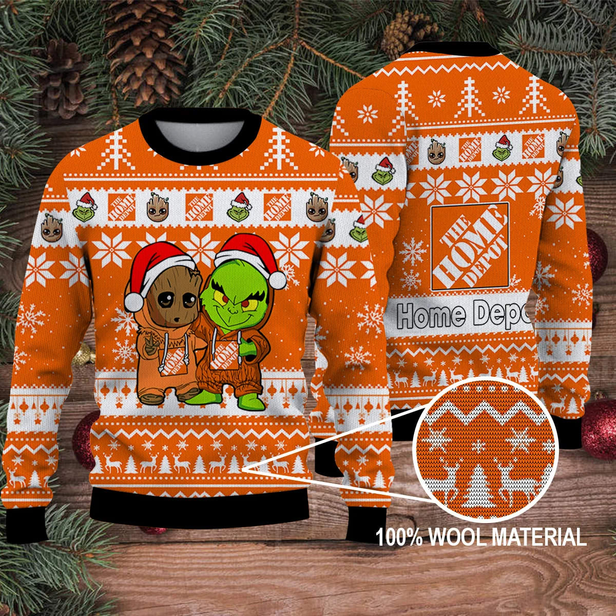 Grinch Movie 2023 The Grinch Merry Christmas Ugly Sweater Home Depot Cckwp7.jpg