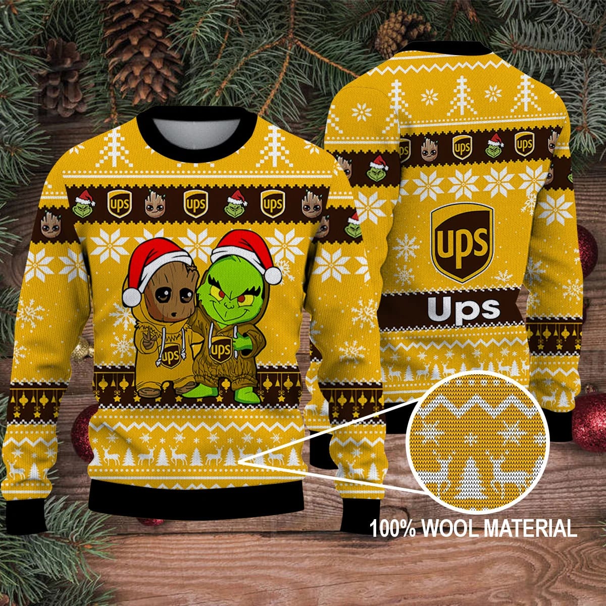 Grinch ugly christmas sale sweater from movie