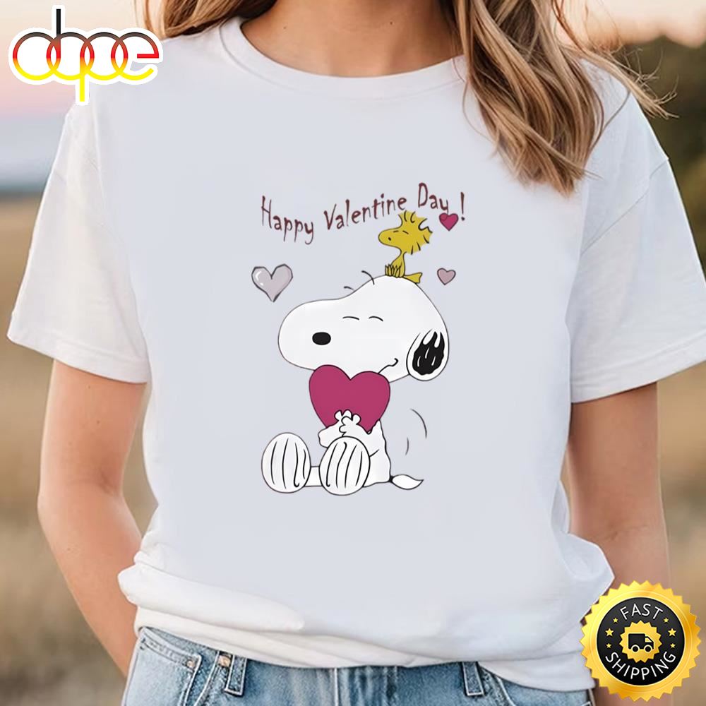 Happy Valentines Day Snoopy Shirt