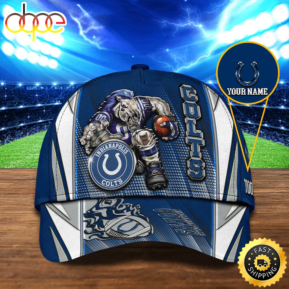 Indianapolis Colts Personalized Your NameNFL Football Sport Cap