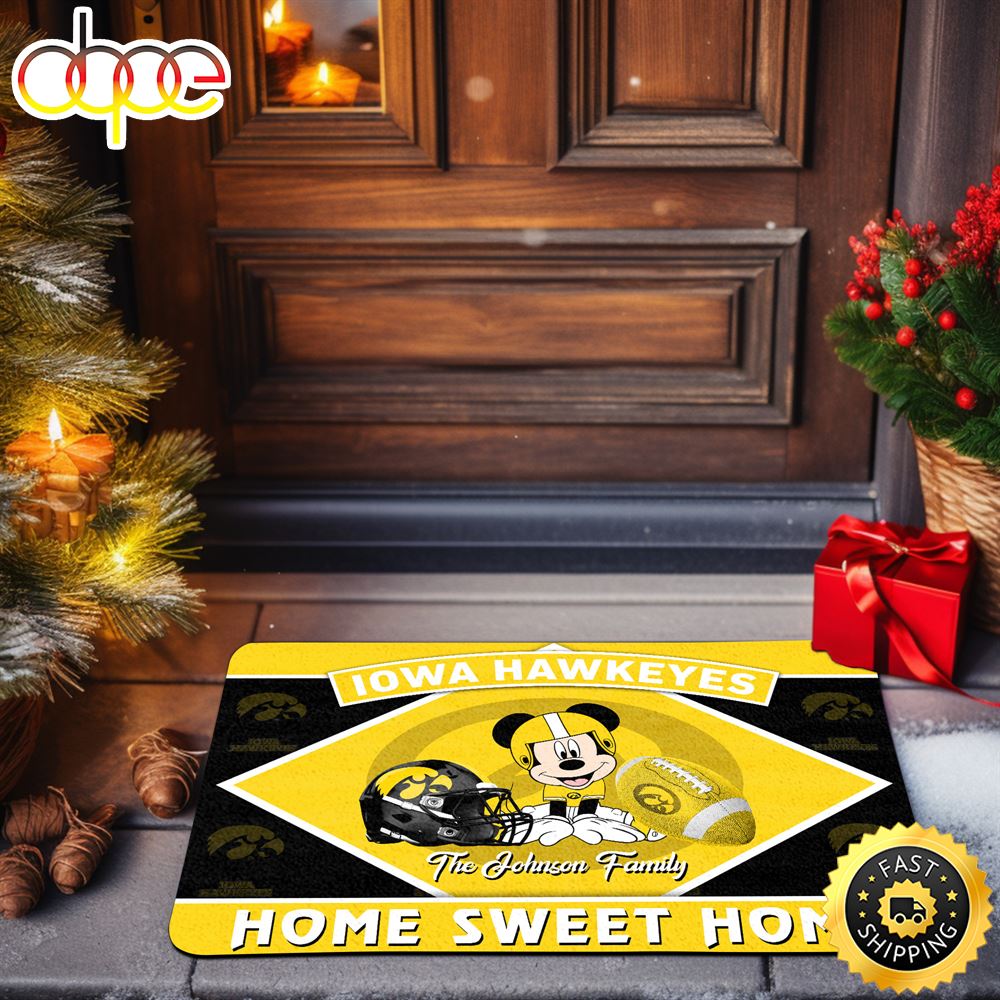 Iowa Hawkeyes Doormat Custom Your Family Name Sport Team And MK Doormat FootBall Fan Gifts EHIVM 52722 ArtsyWoodsy.Com Qlsi8t.jpg