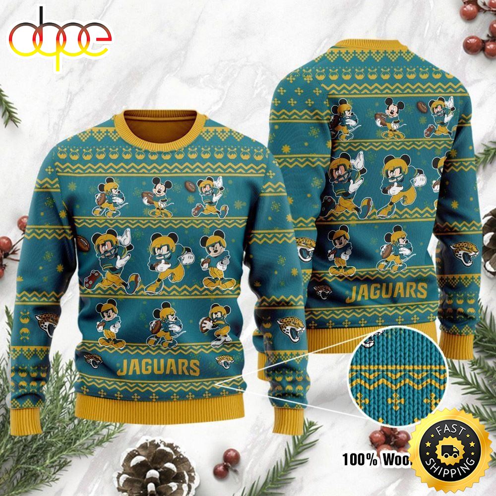 Jacksonville Jaguars Mickey Mouse Ugly Christmas Sweater Perfect Holiday Gift B26xdk.jpg
