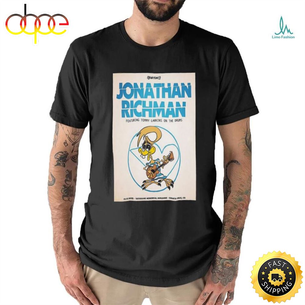 Jonathan Richman Dec 15, 2023 Santa Cruz, CA Poster Shirt T Shirt