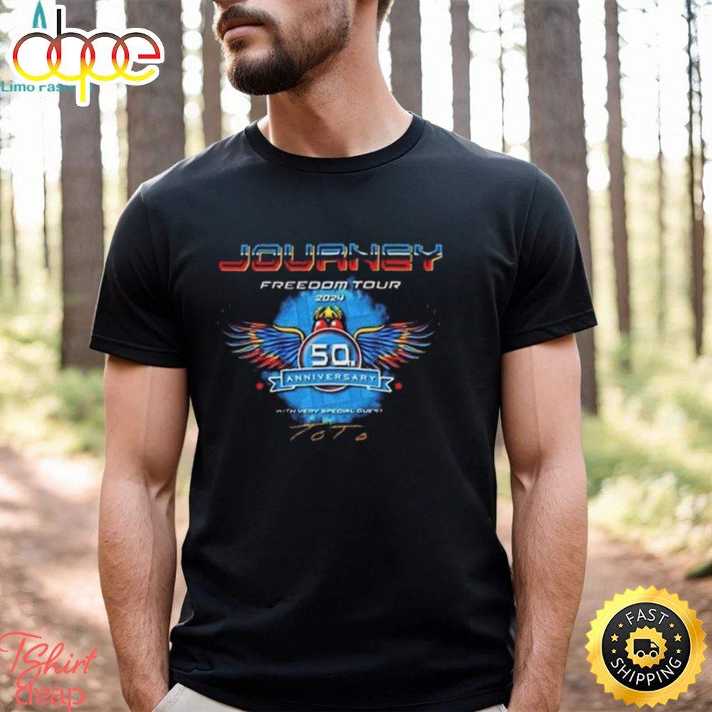 Journey With Toto 2024 Concert Shirt