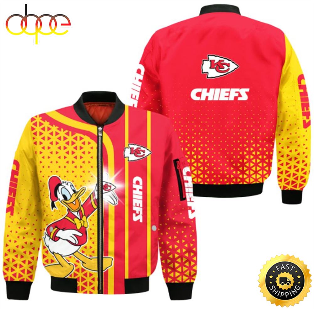 Kansas City Chiefs Donald Unisex 3D Bomber Jacket
