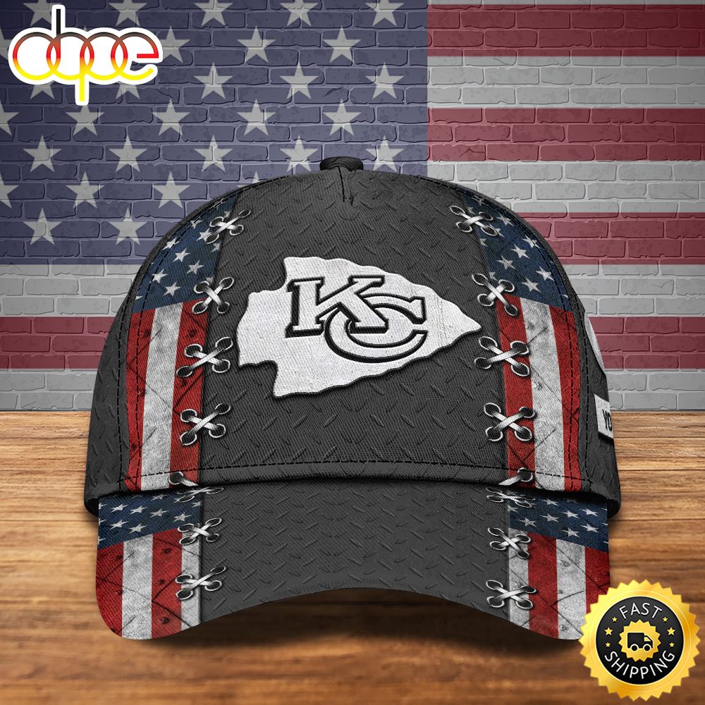 Kansas City Chiefs Personalized Your Name NFL Football Cap