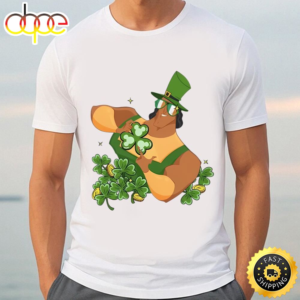 Leprechaun Kronk With Shamrock St Patrick’s Day Shirt T Shirt