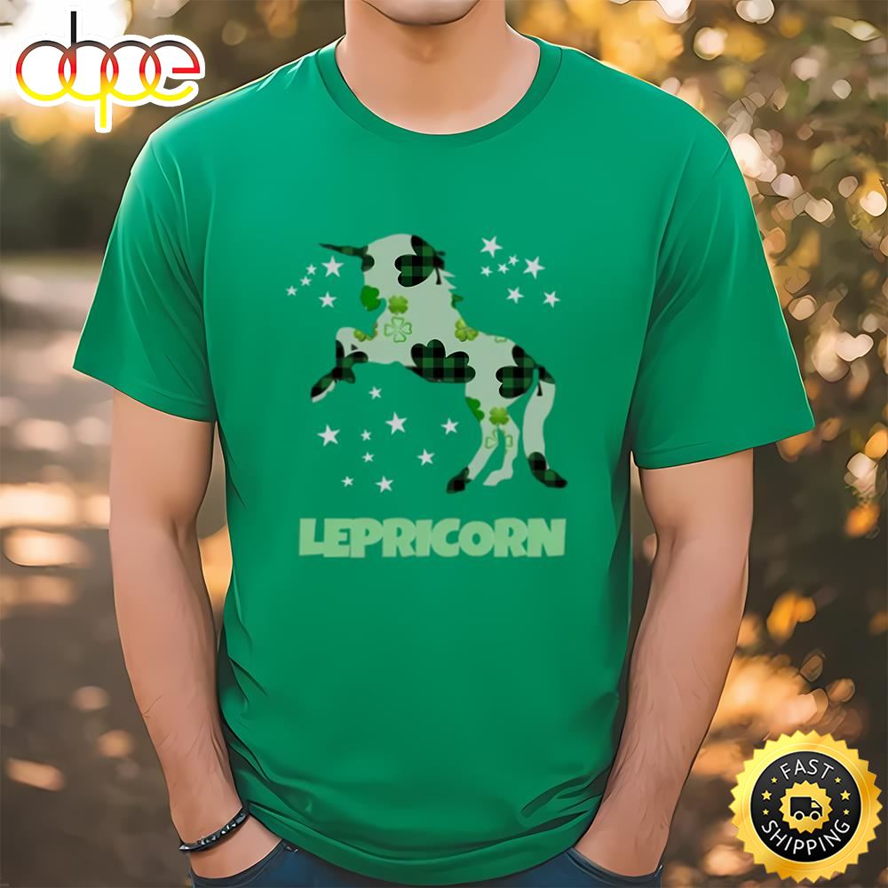 Lepricorn Irish Unicorn Saint Patrick’s T Shirt Tshirt