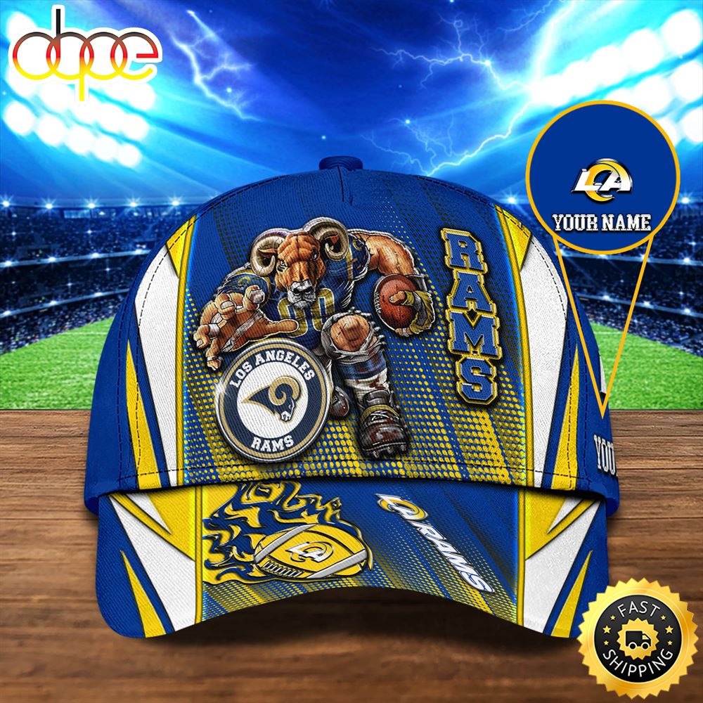 Los Angeles Rams Personalized Your NameNFL Football Sport Cap