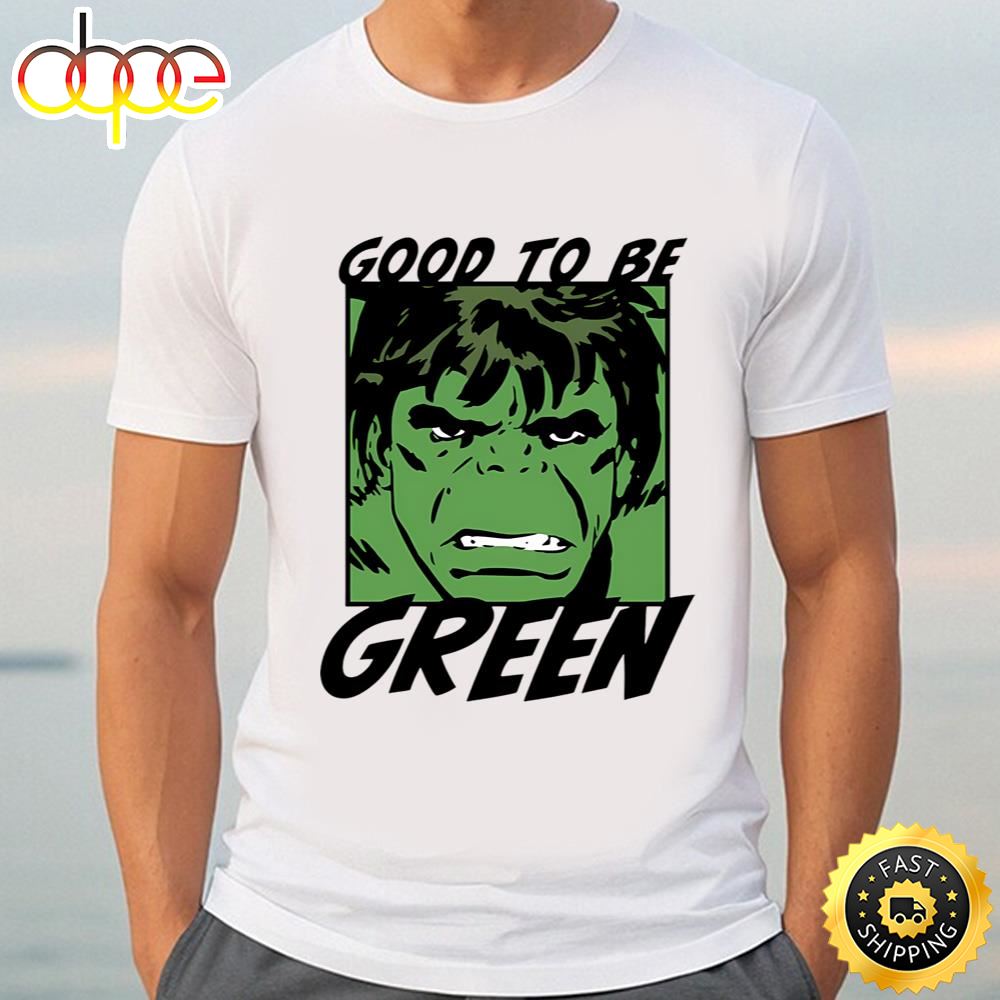 Marvel St. Patrick’s Day Hulk Good To Be Green T Shirt Tee
