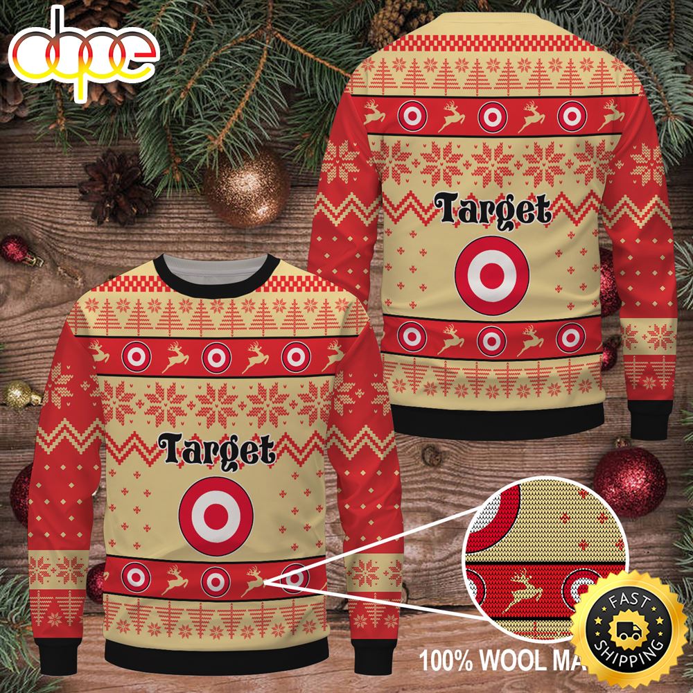 Merry Christmas 2023 Target Ugly Sweater