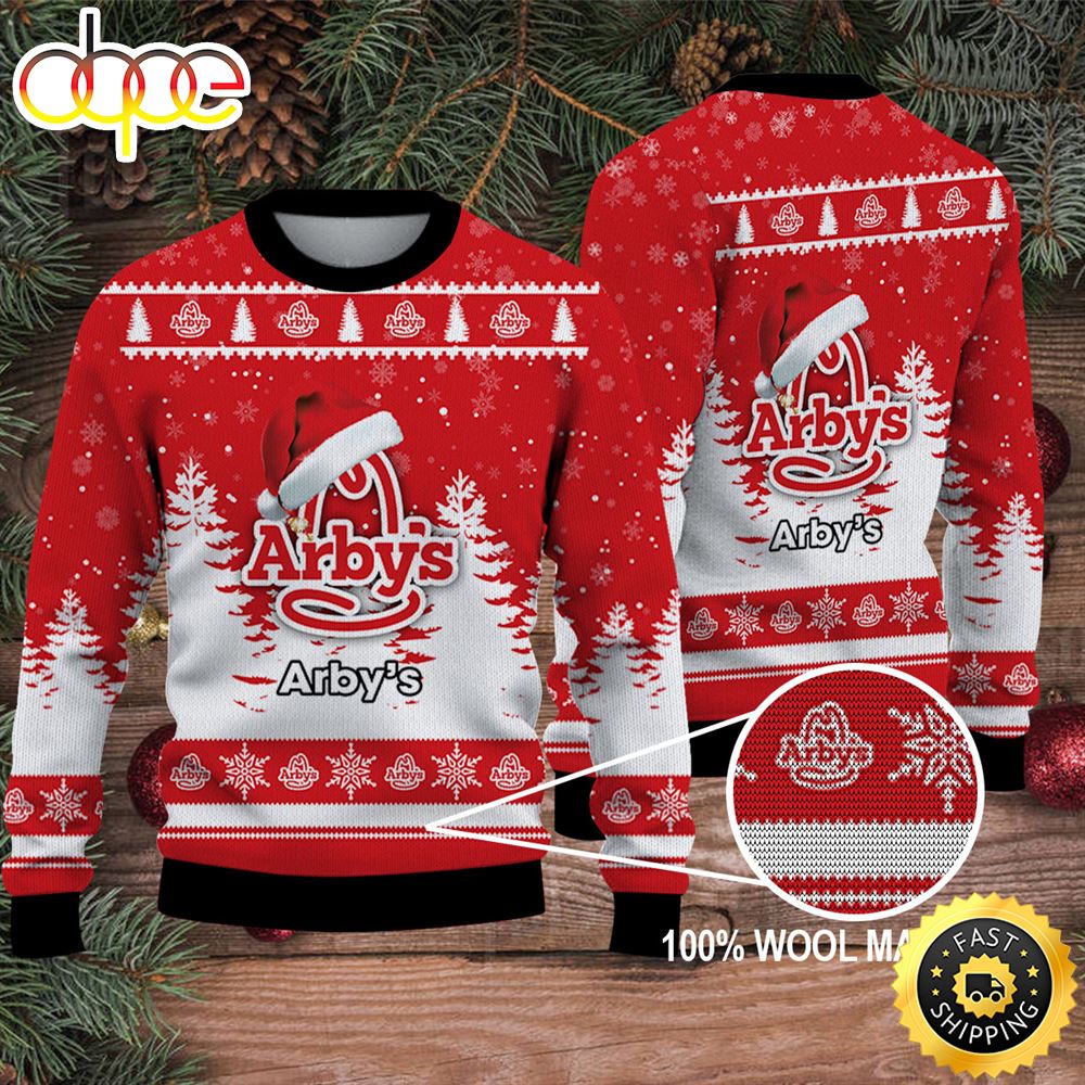 Merry Christmas 2023 Ugly Sweater Arby's