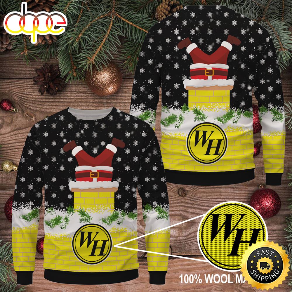 Merry Christmas 2023 Waffle House Wool Sweater Christmas