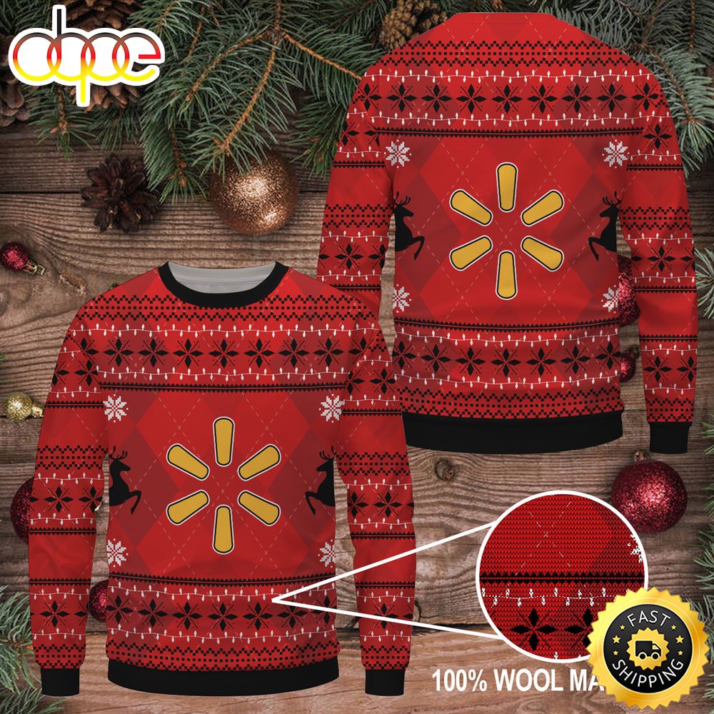 Merry Christmas 2023 Walmart Ugly Sweater