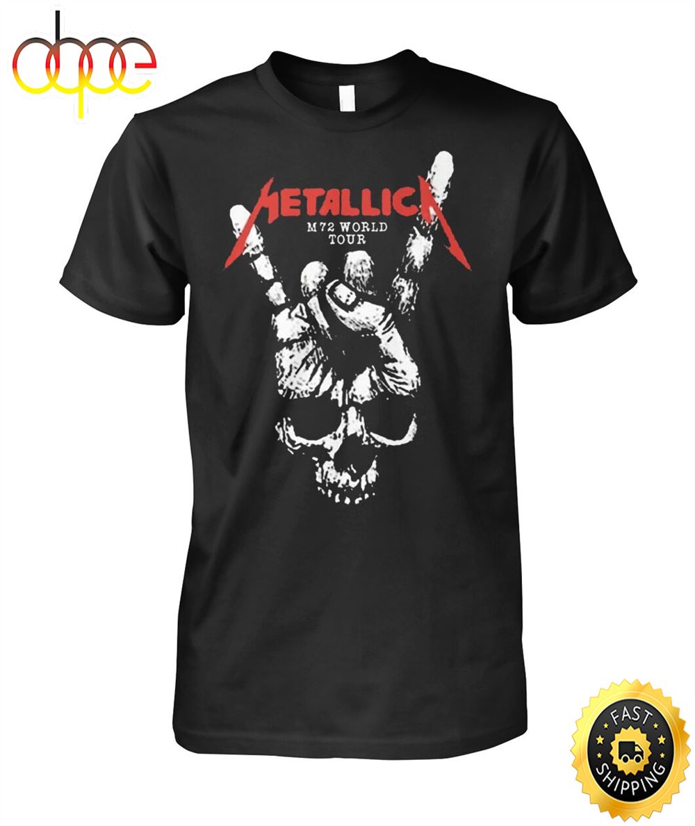 Metallica M72 World Tour 2023 2024 Shirt