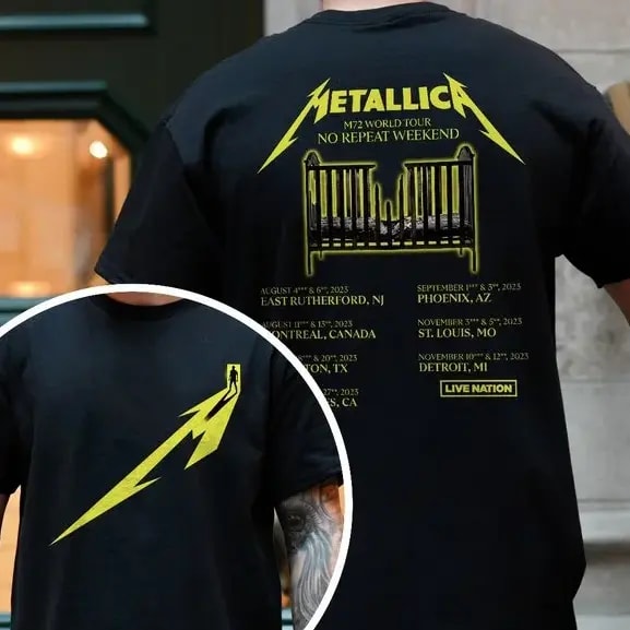 Metallica M72 World Tour 2023 Shirt Metallica No Repeat Weekend Rock Tour Shirt L1xjer.jpg