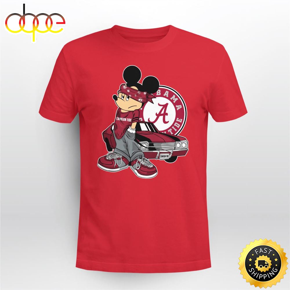 Mickey Mouse Alabama Crimson Tide Super Cool
