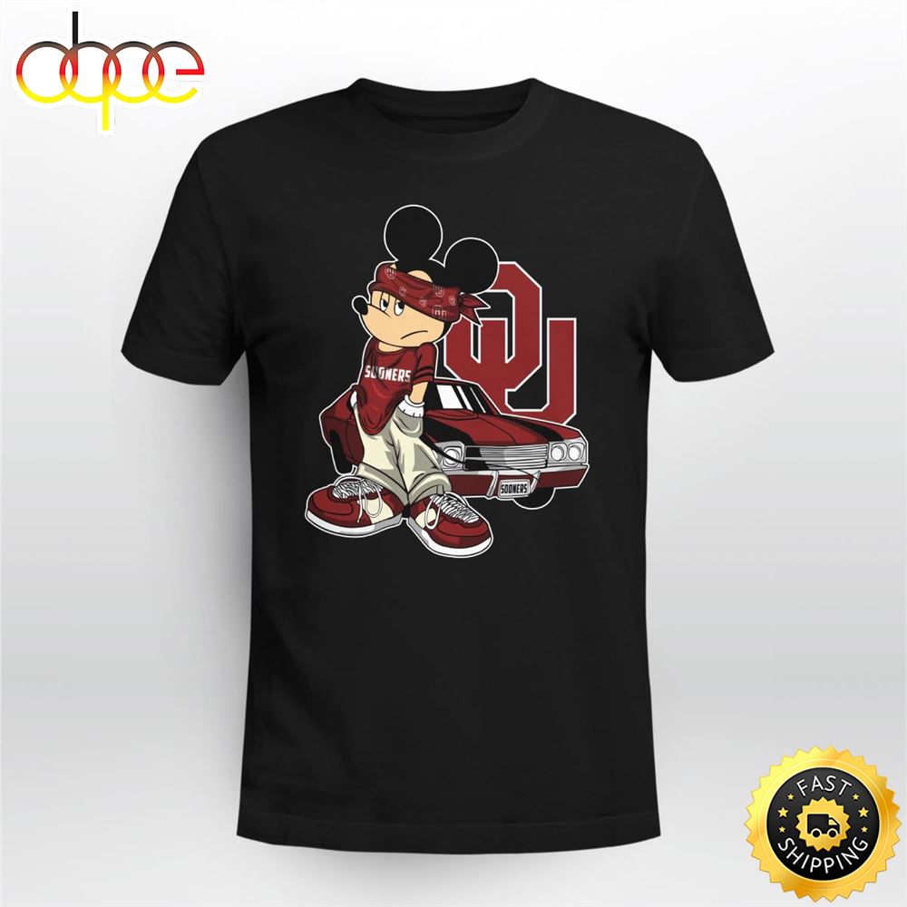 Mickey Mouse Oklahoma Sooners Super Cool