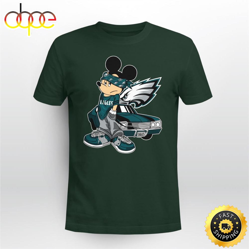 Mickey Mouse Philadelphia Eagles Super Cool