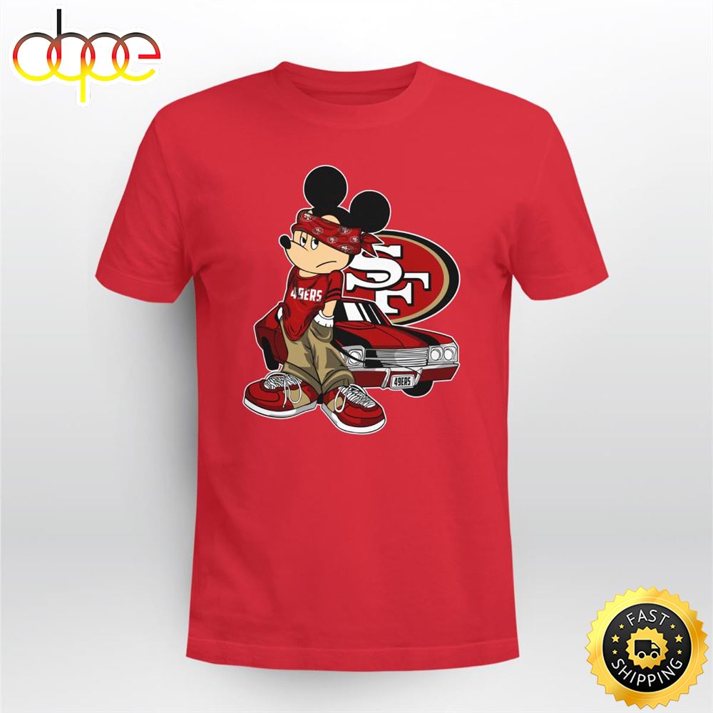 Mickey Mouse San Francisco 49ers Super Cool