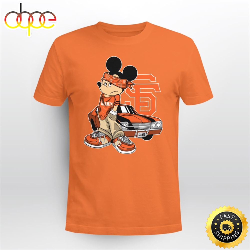 Mickey Mouse San Francisco Giants Super Cool