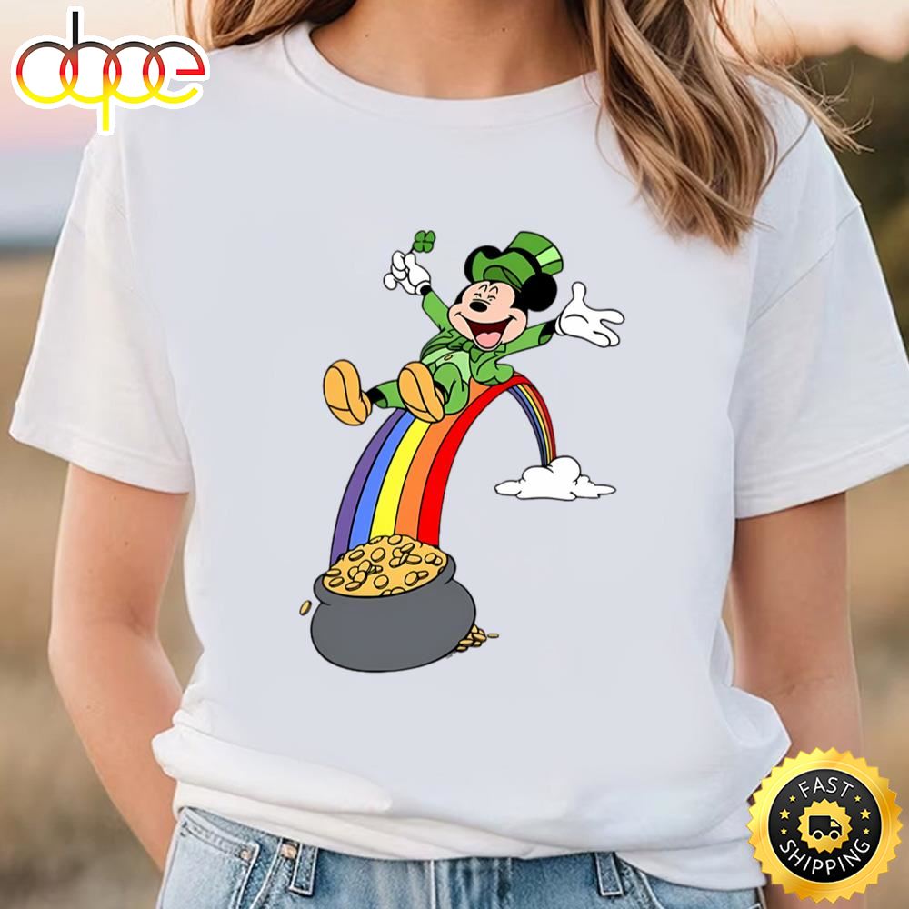 Mickey Mouse St Patricks Day T Shirt T Shirt