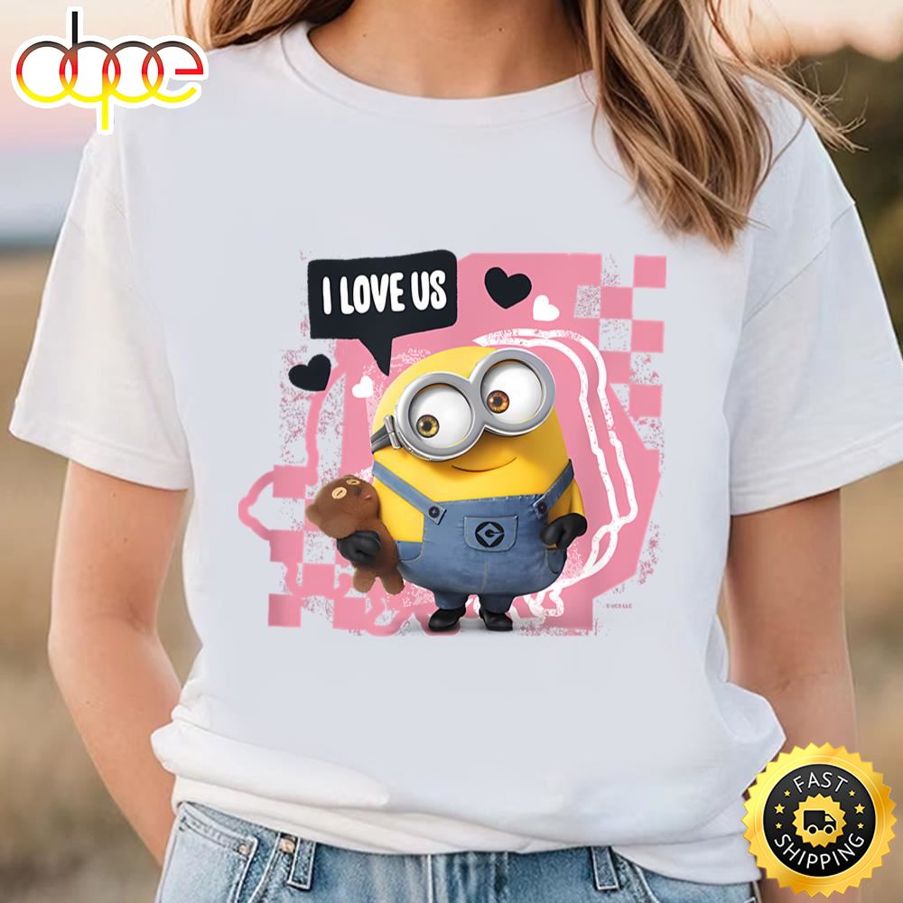 Minions Valentine’s Day I Love Us T Shirt