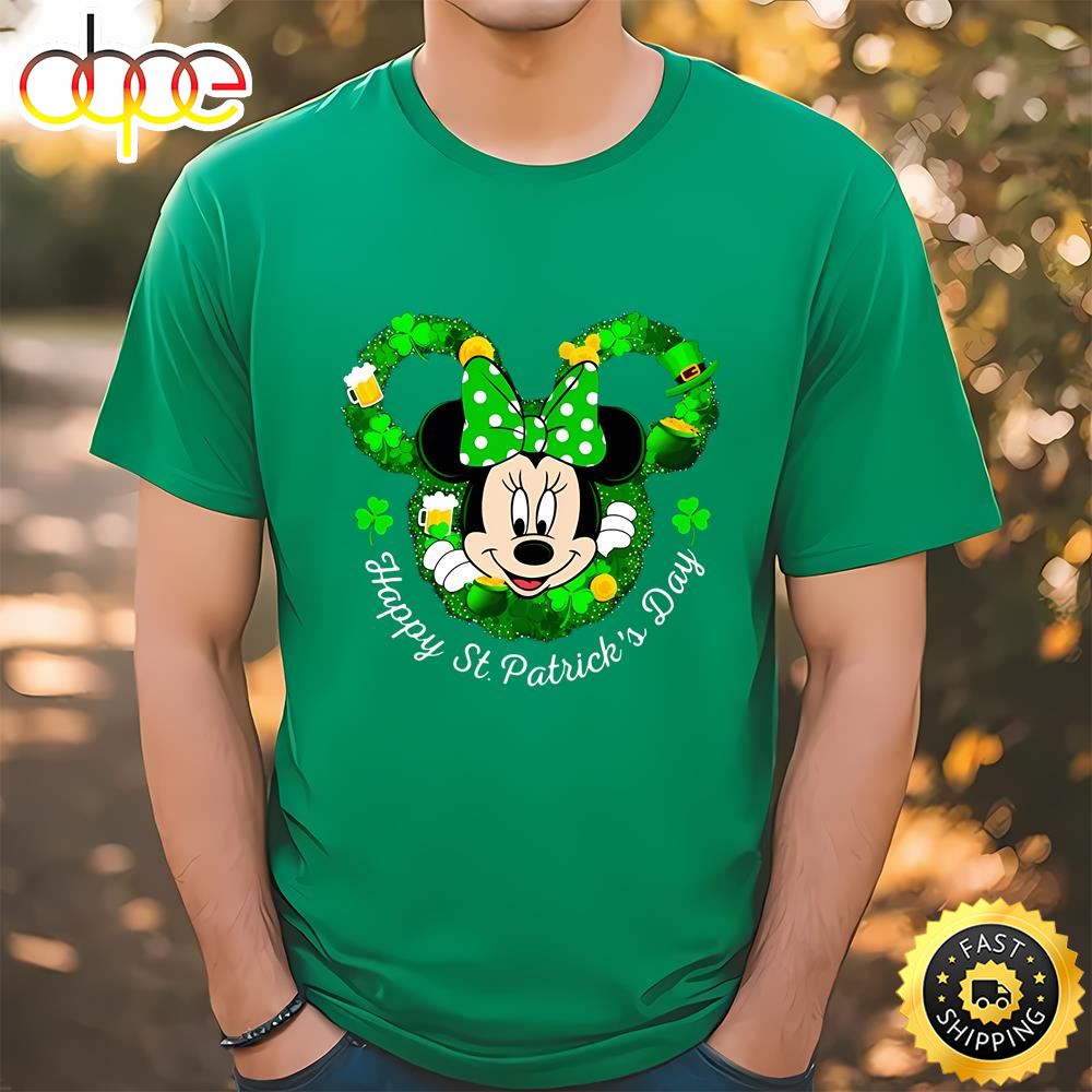 Minnie Mouse Happy St Patrick’s Day Shirt Tee