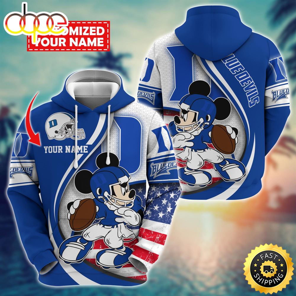 NCAA Duke Blue Devils Mickey Custom Hoodie Trending Shirt
