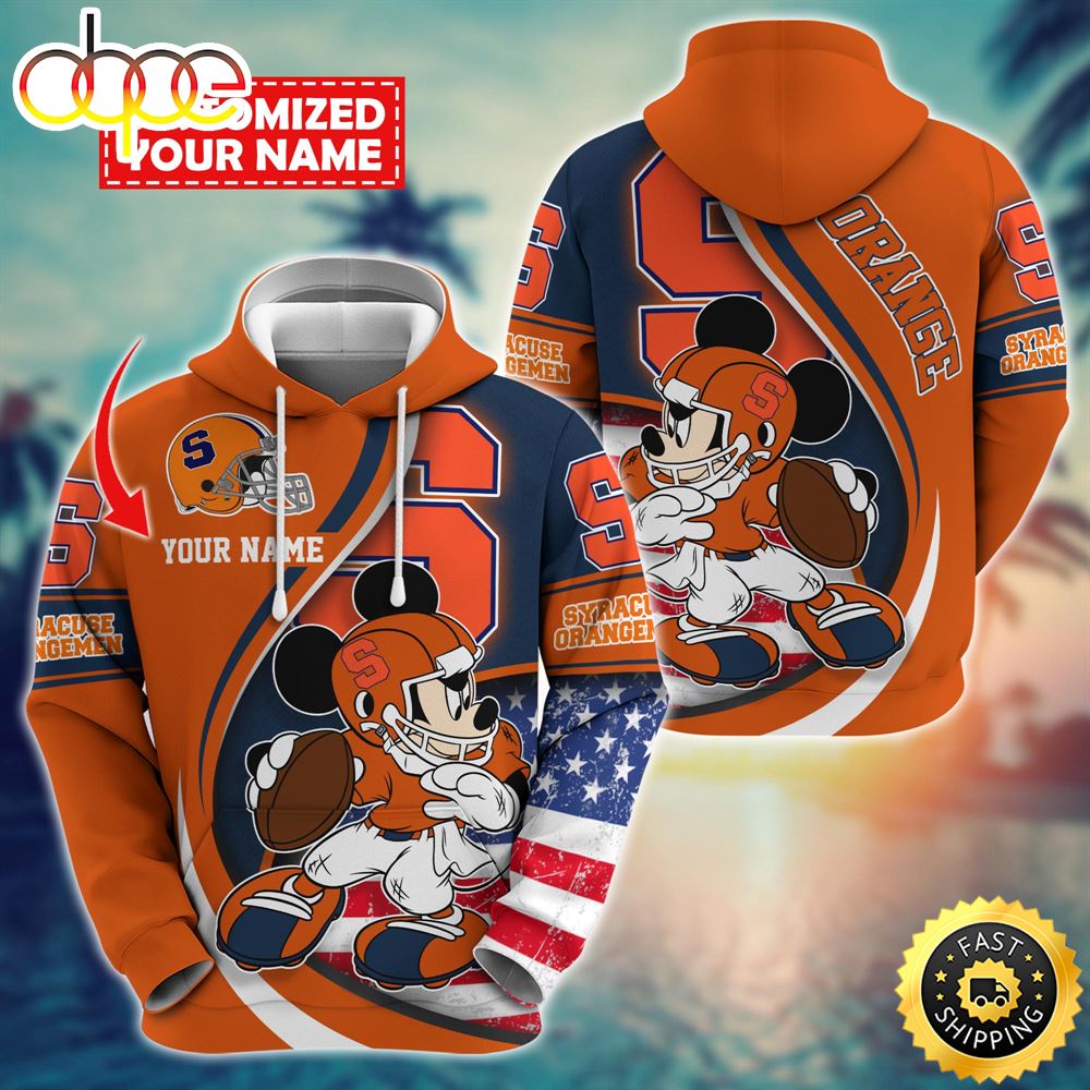 NCAA Syracuse Orange Mickey Custom Hoodie Trending Shirt