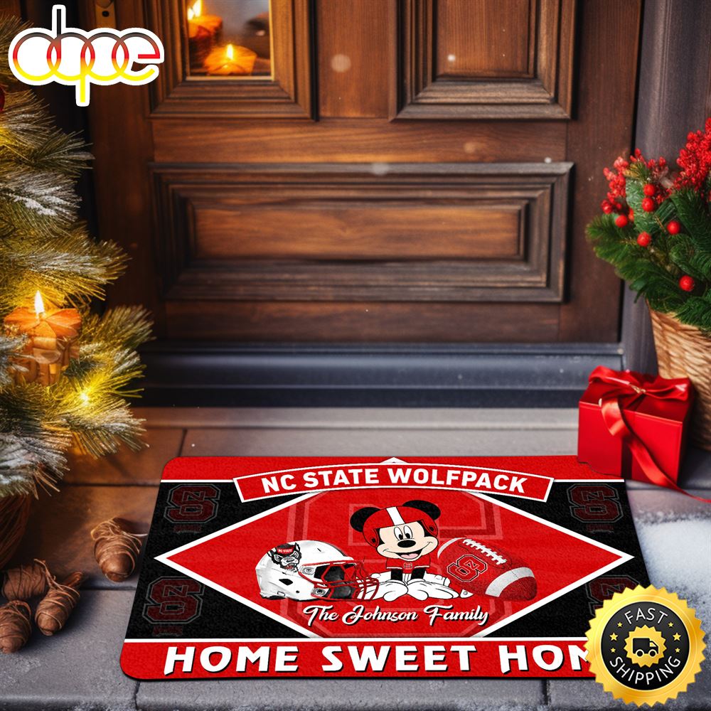 NC State Wolfpack Doormat Custom Your Family Name Sport Team And MK Doormat FootBall Fan Gifts EHIVM 52722 ArtsyWoodsy.Com Xby3jg.jpg