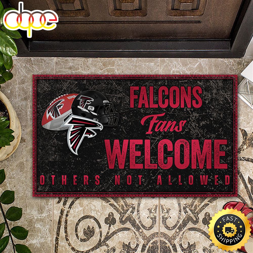 NFL Atlanta Falcons All Over Print 3d Doormats