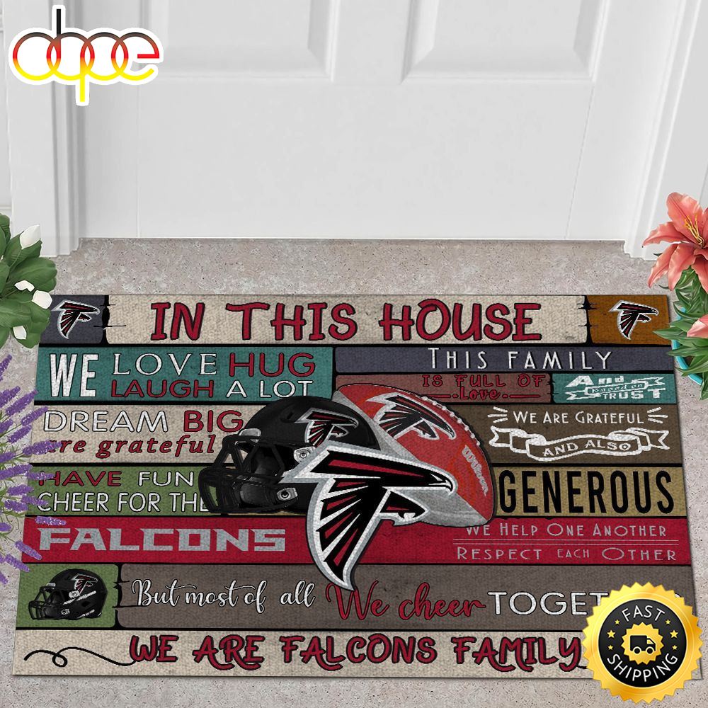 NFL Atlanta Falcons Quote All Over Print 3d Doormats