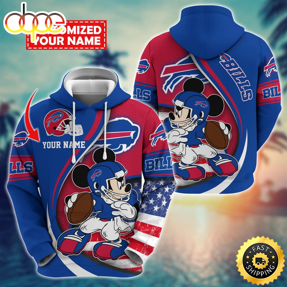 NFL Buffalo Bills Mickey Custom Hoodie Trending Shirt