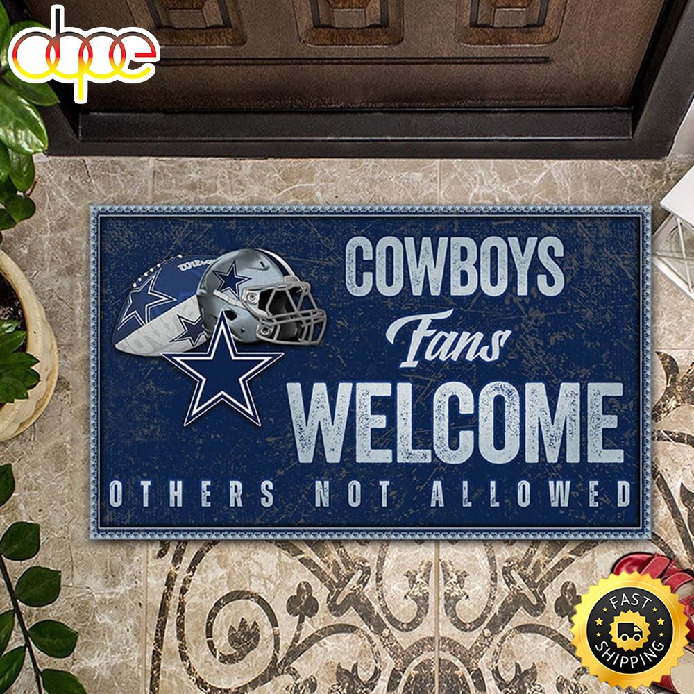 NFL Dallas Cowboys Fans Welcome Others Not Allowed All Over Print 3d Doormats Fxbvou.jpg