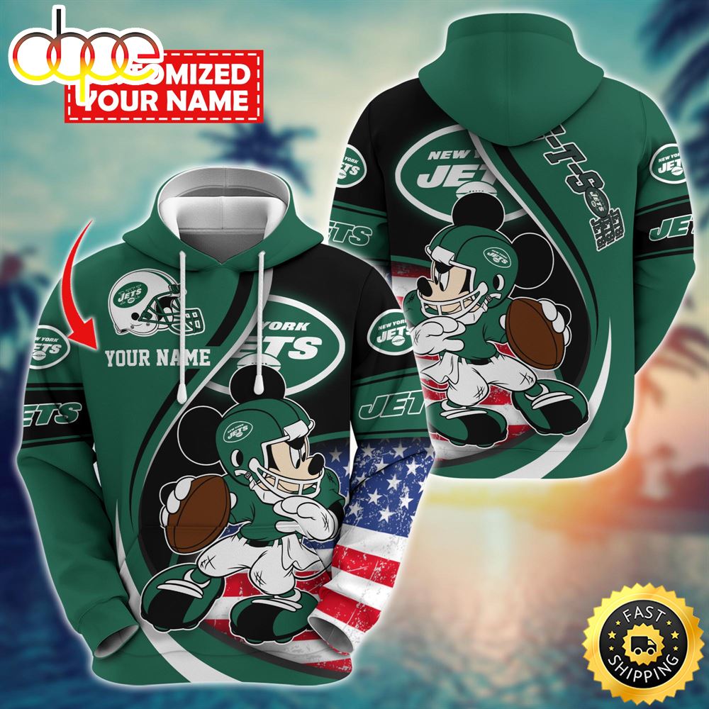 NFL New York Jets Mickey Custom Hoodie Trending Shirt