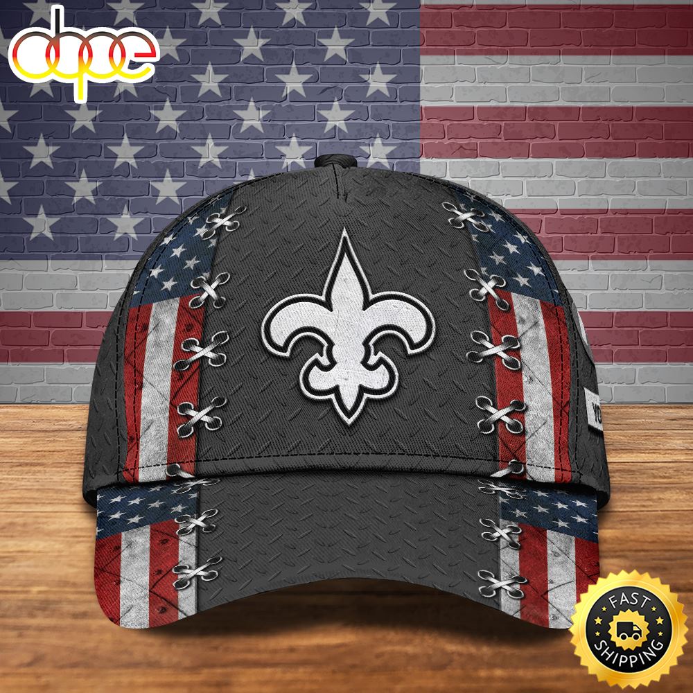 New Orleans Saints Personalized Your Name NFL Football Cap