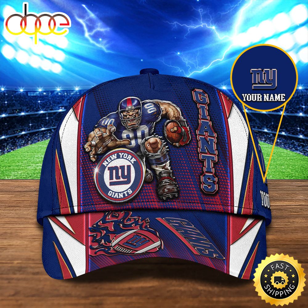New York Giants Personalized Your NameNFL Football Sport Cap