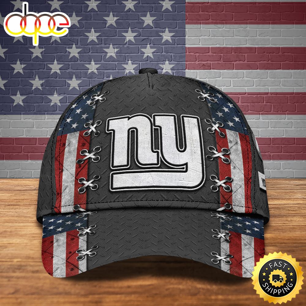 New York Giants Personalized Your Name NFL Football Cap