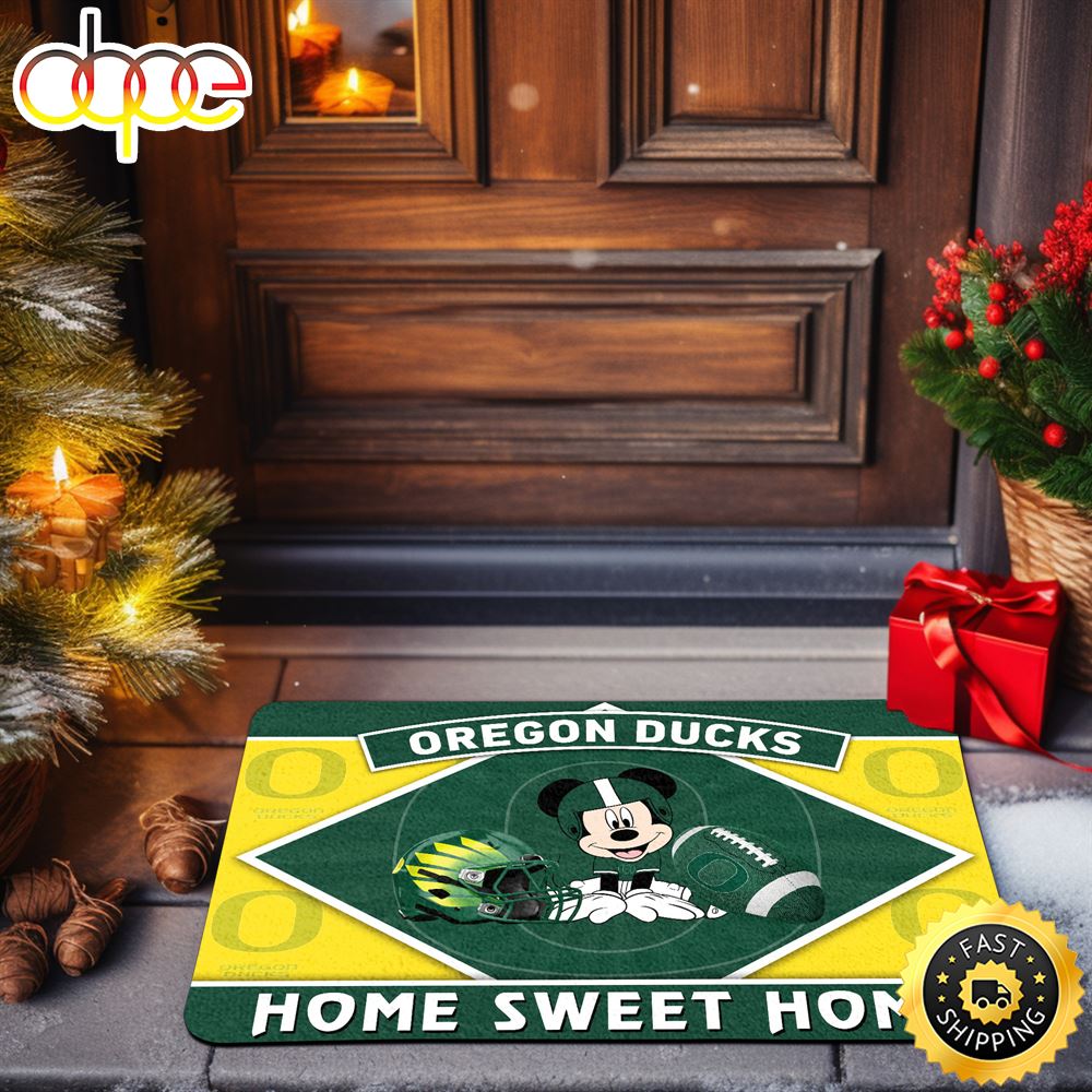 Oregon Ducks Doormat Sport Team And MK Doormat FootBall Fan Gifts ArtsyWoodsy.Com Rkgni1.jpg