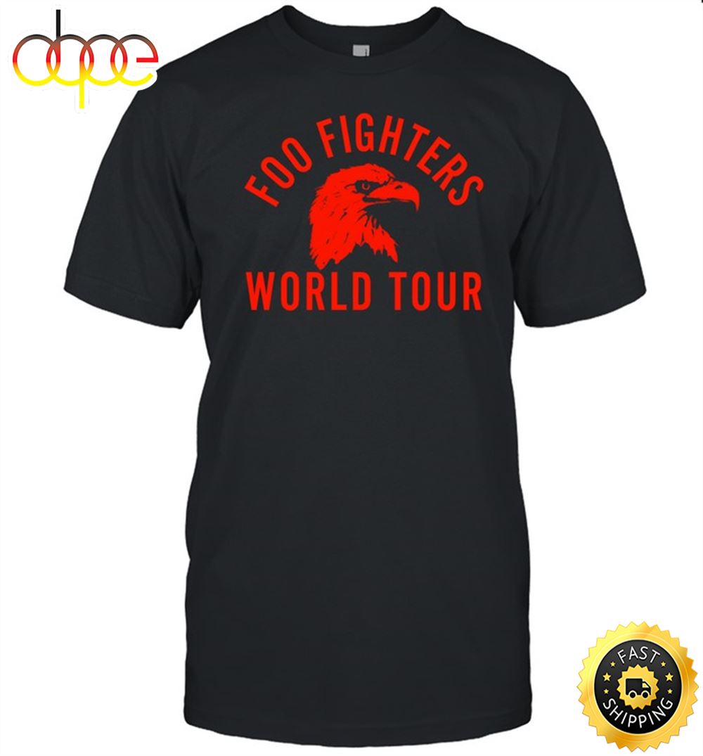 Owen Shroyer Wearing Foo Fighters World Tour Shirt