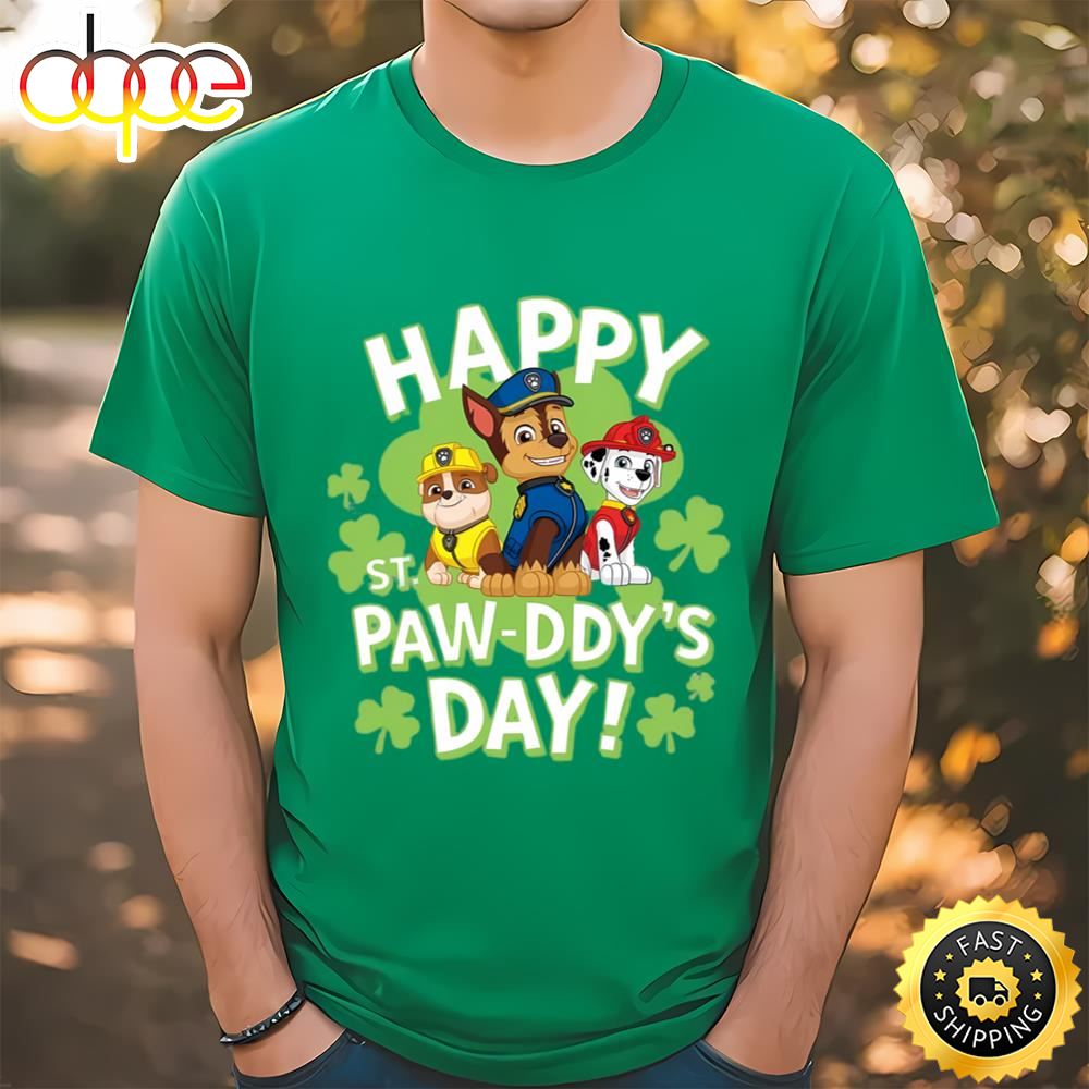 Paw Patrol St. Happy Patrick’s Day T Shirt Tshirt