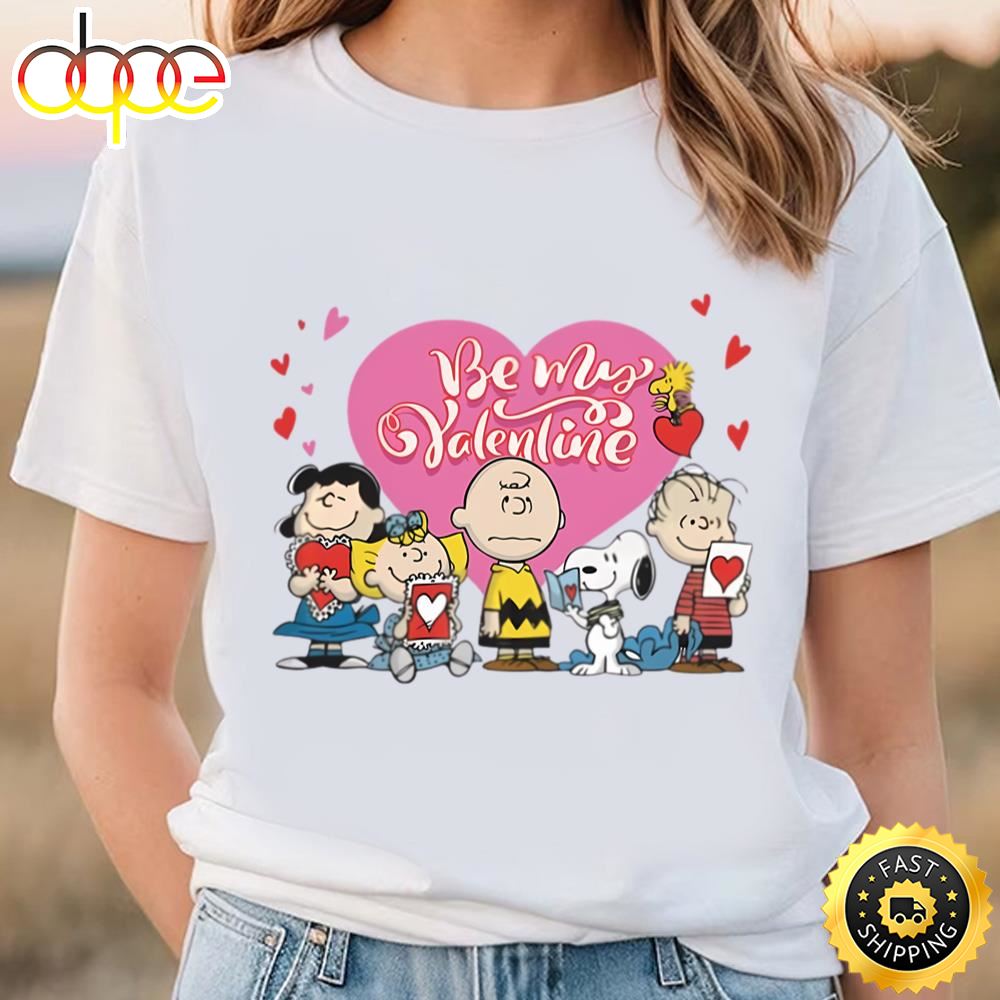 Peanuts Snoopy Be My Valentine’s Shirt