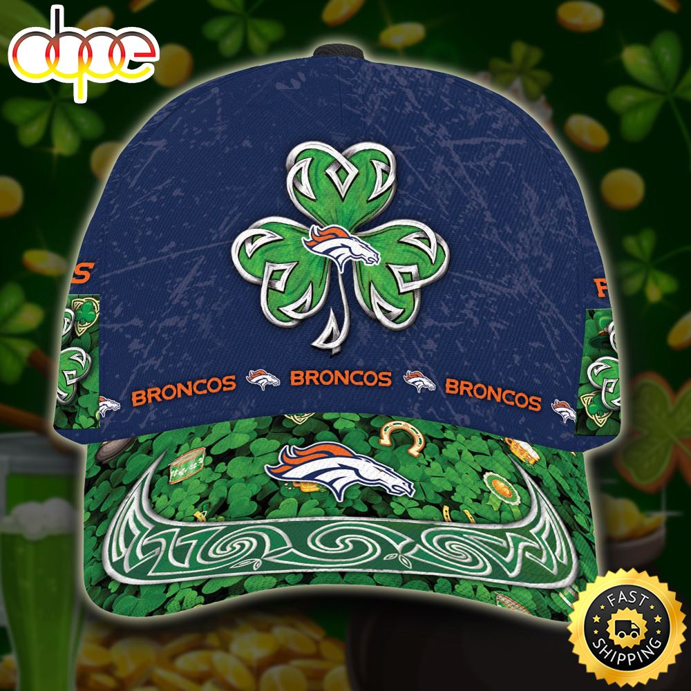 Personalized Denver Broncos St Patrick S Day All Over Print 3D Classic Cap TPH Myjegh.jpg