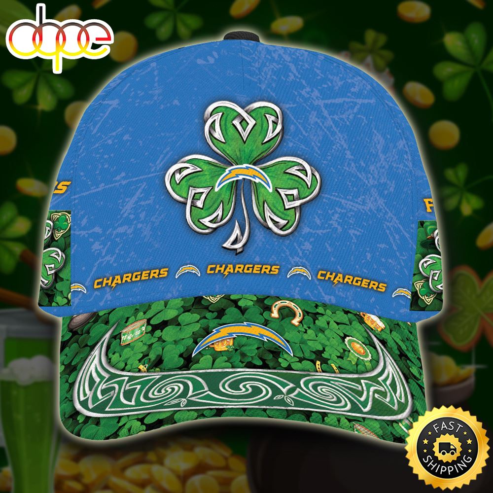 Personalized Los Angeles Chargers St Patrick S Day All Over Print 3D Classic Cap TPH Kbhfo0.jpg