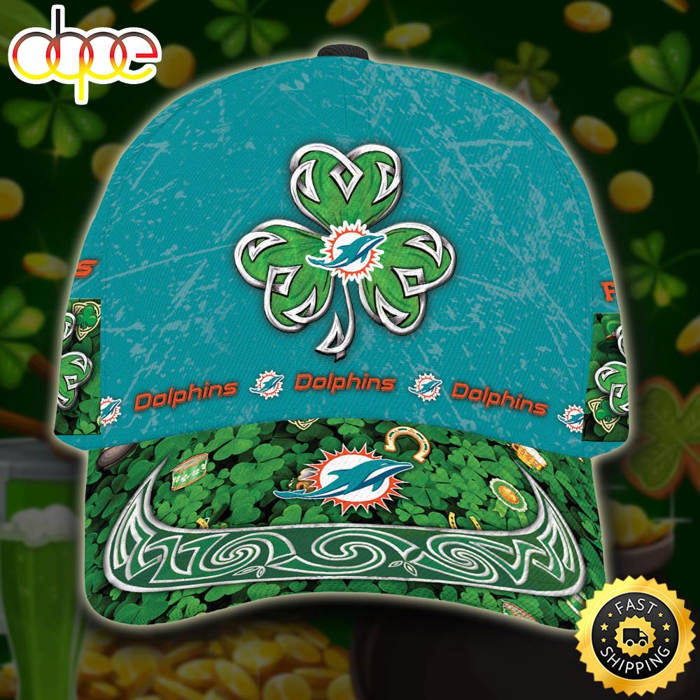 Personalized Miami Dolphins St Patrick S Day All Over Print 3D Classic Cap TPh Dmzwts.jpg