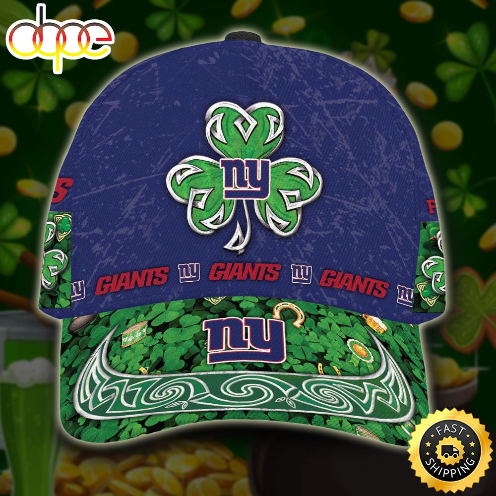 Personalized New York Giants St Patrick S Day All Over Print 3D Classic Cap TPH Vansff.jpg